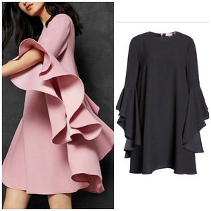 Ted Baker must lendlev waterfall kleit nr 38/40 (1 foto / 6)