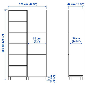 Must IKEA kapp BESTA (2 foto / 4)