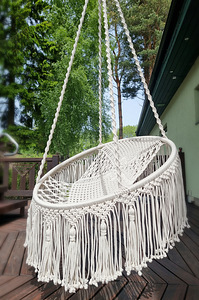 Подвесное кресло-гамак / Rippuv kiiktool / Hanging chair (7 фото из 8)