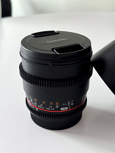 Samyang 85mm T1.5 Canon EF objektiiv (2 foto / 2)