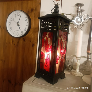 Suur küünla latern 45 x 20 x 20 (4 foto / 6)