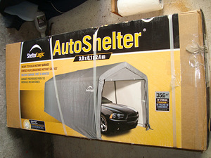 Uus autotelk-garaaž 6x3m, kõrgus 2.4m (1 foto / 3)