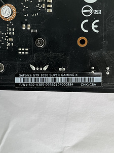 MSI GTX 1650 Super 6GB Gaming X (GPU) (5 foto / 5)