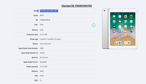 iPad 32GB (6th generation) Wi-Fi MR7G2KN/A (5 foto / 5)
