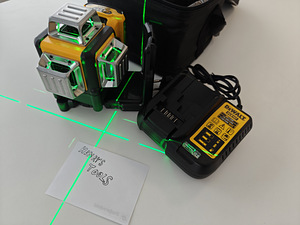 Dewalt DW089LG 3D laser / aku ja laadijaga