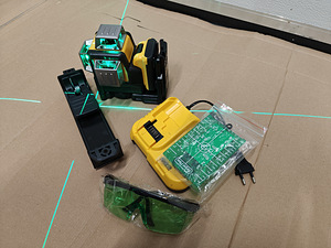 Laser 3d / aku ja laadijaga (3 foto / 10)