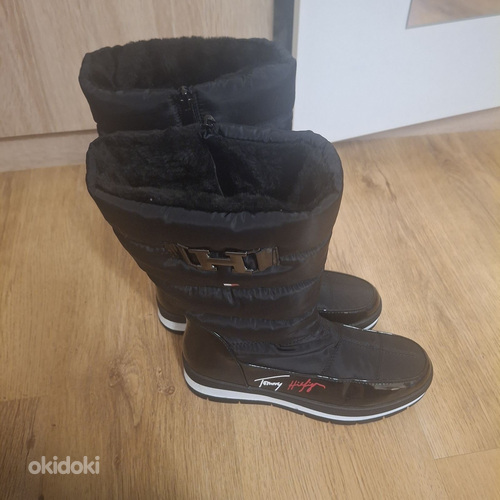 Зимние сапоги tommy hilfiger