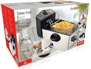 Fritüür Dunlop Stainless Steel 3 L Deep Fryer, 220 V, 2000 W (1 foto / 3)