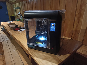 Flashforge adventurer 4 3d printer+ high speed nozzle (1 foto / 6)