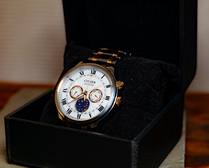 Citizen Moon Phase Eco-Drive чек, бокс! (4 фото из 6)