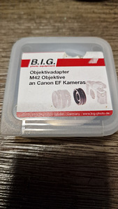 Canon EF to M42 Zenit adapter