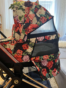 Cybex Priam vankrikorv Spring Blossom Dark (2 foto / 3)