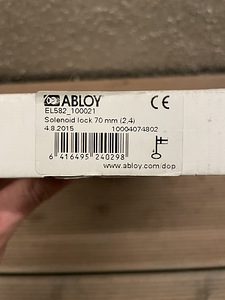 Assa Abloy EL582 solenoidlukk (1 foto / 6)