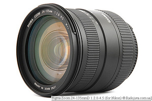 Sigma Zoom 24 -135 / D 1:2.8 - 4.5 (Nikon) (1 foto / 3)