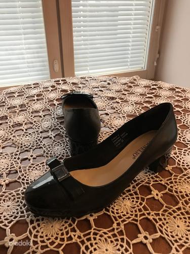 Женские лаковые туфли черные, №37 (фото #2)