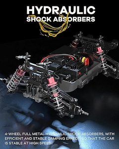 Laotühjendus Müük MJX hyper go 160208 Brushless 4WD 1:16 (6 foto / 6)