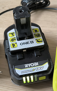 Б/у аккумулятор Ryobi 2ah. (1 фото из 1)
