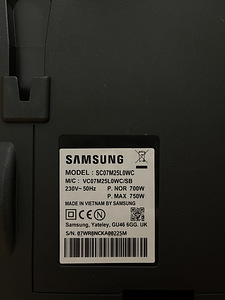 Пылесос Samsung SC07M25L0WC (с мешком для пыли) (4 фото из 5)