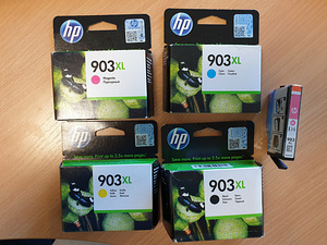 Оригинальные струйные картриджи HP - 903XL. Набор. (1 фото из 1)