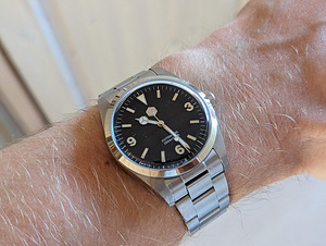 San Martin Vintage Explorer 39mm Kell - Ostetud Feb. 2023 (1 foto / 7)