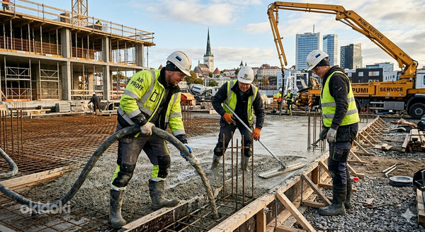 Vajatakse betoonitöölisi! Tallinn