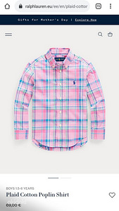 Särk Ralph Lauren 94-104 (5 foto / 5)