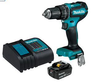 Makita DHP485 + Aku 18V 4.0 Ah + laadja (1 foto / 1)