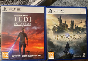 Müüa PS5 mängud: Star Wars Jedi Survivor ja Hogwarts Legacy (1 foto / 1)