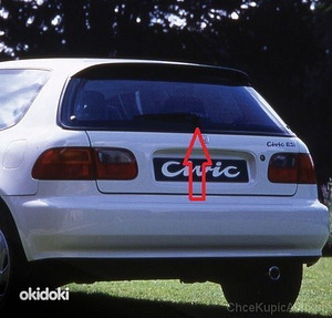 Honda задний мотор стеклоочистителя (3 фото из 3)
