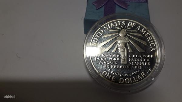 Монета 1 доллар США (фото #2)