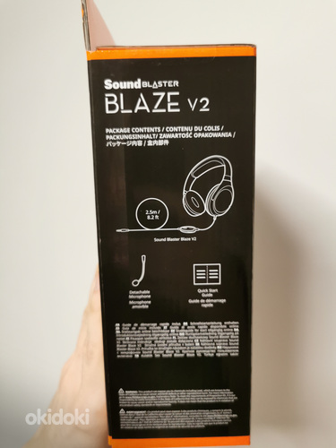 Kõrvaklapid Creative Sound Blaster Blaze V2 (foto #3)