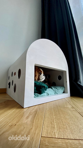 Дизайнерский домик для маленьких собак и кошек (фото #7)
