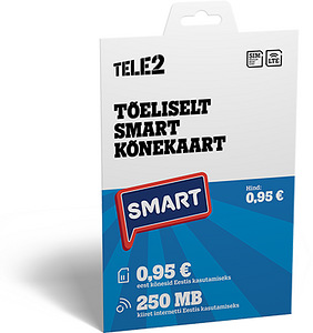 Tele2 Smart kõnekaart (lühikesed numbrid)