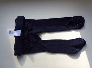 GAP колготки c рюшами для девочки, 0-6 мес. Новые (4 фото из 4)