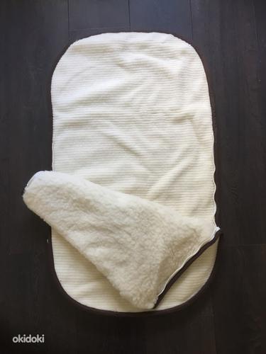 Новый спальный мешок для малышей 80х50 см, 100% шерсть (фото #2)