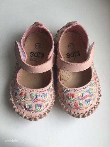 Туфельки для девочки, р. 23 (12 см) (фото #3)