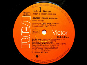 Elvis Presley - Aloha From Hawaii Via Satellite (2 LP) (4 foto / 4)