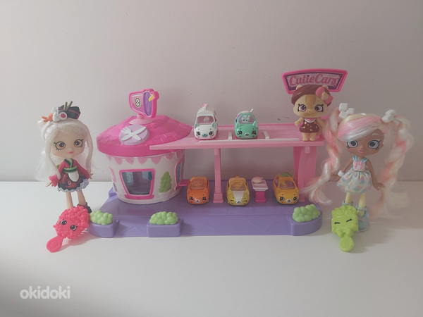 Коллекция игрушек "Shopkins" + 3 куклы + 5 машинок (4)