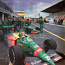 Benetton F1 1989. Nelson Piquet. 1:22 mudelauto (foto #4)