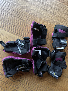 Laste kiiver + kaitsmete komplekt SMARTRIKE 53-55cm (9 foto / 9)