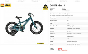 Детский велосипед SCOTT CONTESSA 14 (2 фото из 6)