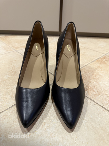 Кожаные туфли ALDO 40 размер, черные НОВЫЕ