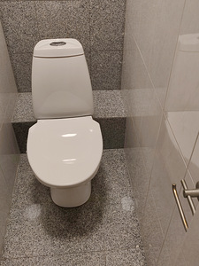WC ja vannitoa remont (4 foto / 10)