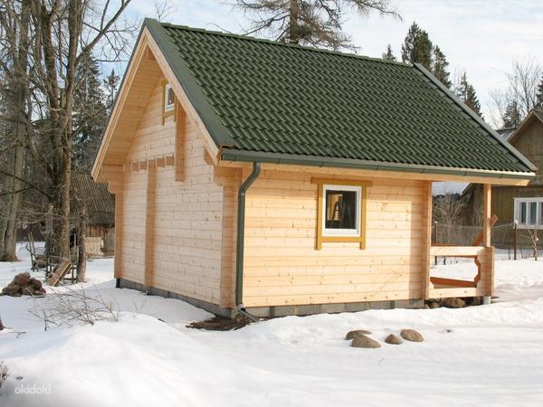 Saun Kalle Special hirsi sauna, log sauna (foto #2)