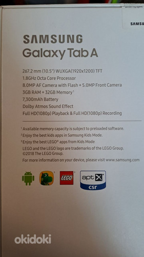 Samsung Galaxy Tab A 10.5 LTE (фото #5)