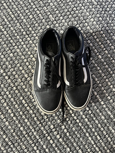 Vans Old Skool Black/White – Leather Edition (2 foto / 4)