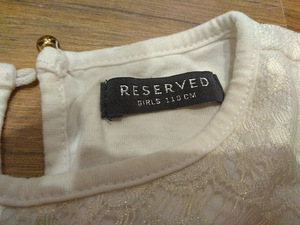 Reserved kleit tüdrukule, 110 (2 foto / 2)