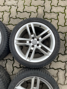 M: Audi 18” оригинальные диски Continental M+S (5 фото из 10)