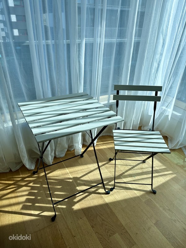 Садовый стул и стол, Ikea Tärnö - Tallinn - Мебель и интерьер, Столы и стулья купить и продать – okidoki