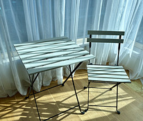 Aiatool ja laud, Ikea Tärnö